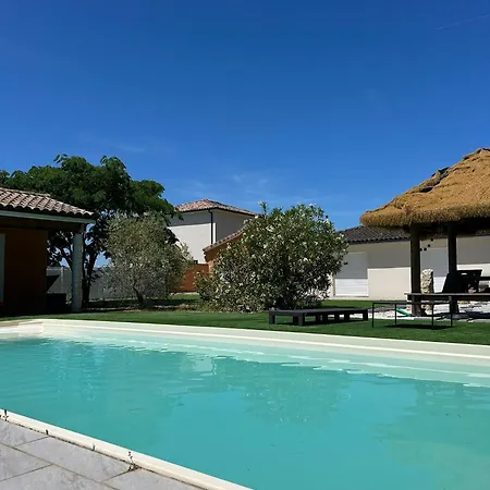 La Pignole - Parking-piscine-9 Personnes Villa Saint-Jory